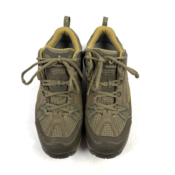 Vasque Breeze Low Hiking Shoe 7.5 Gore Tex Hiking Brown Gray Vibram Womens - Picture 4 of 13